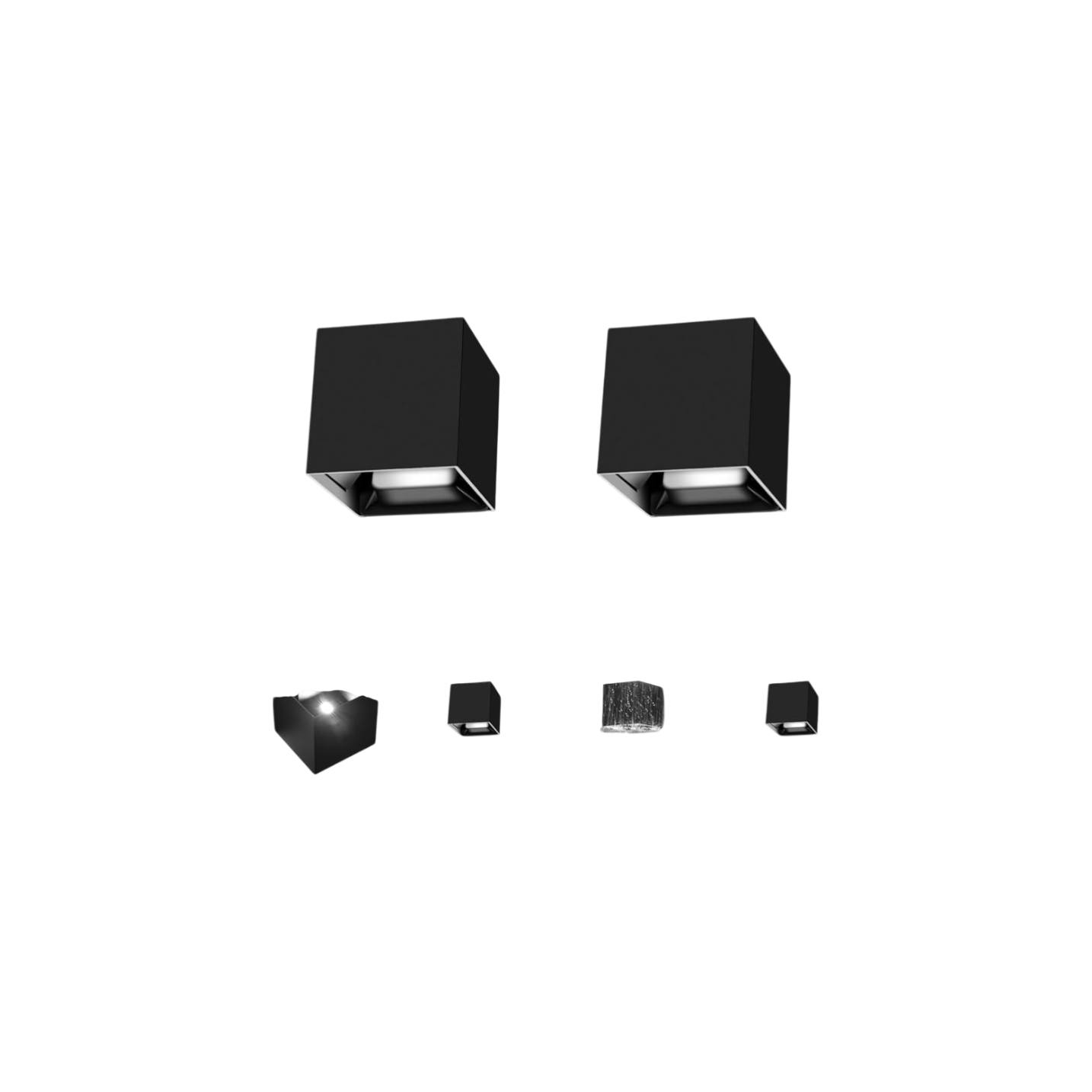 LED Arandela Quadrada 